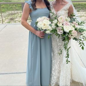 ShowMeYourMuMu June Bridesmaid silver sage crisp